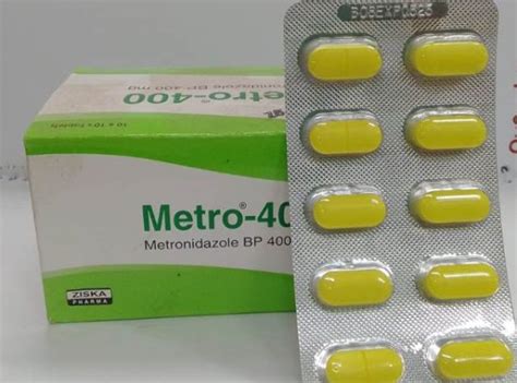 Metro 400mg 10pcs Medicine