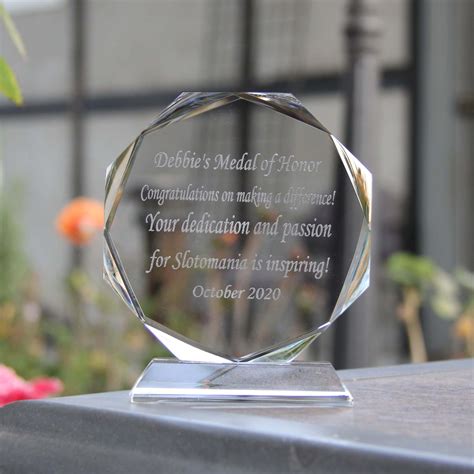 Personalized Crystal Employee Retirement Appreciation Gift Etsy Canada