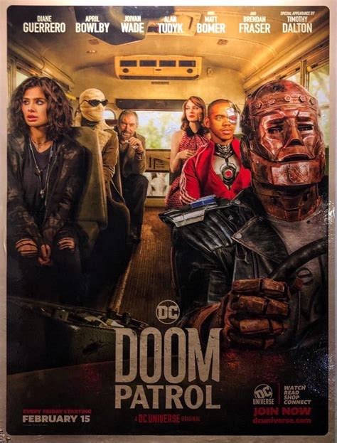 New ‘doom Patrol Poster Rdccomics