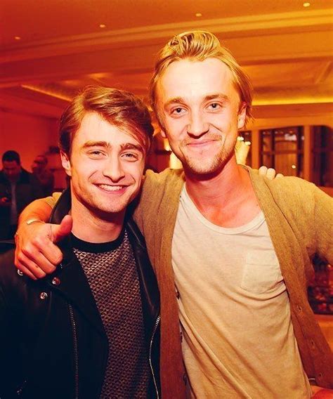 Gambar Daniel Radcliffe And Tom Felton Draco Harry Potter Daniel