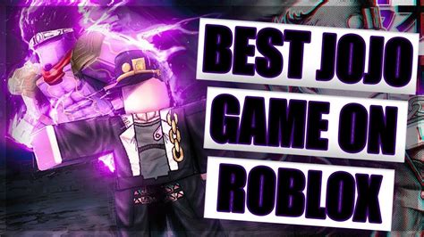 New Best Jojo Game On Roblox Youtube