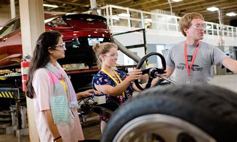 Women In Automotive Engineering Girls At Michigan Tech Say Why Not