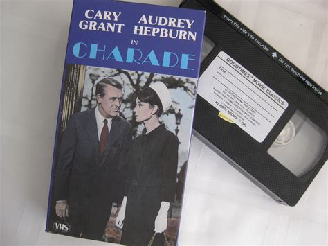CHARADE The Movie 1963 With Cary Grant Audrey Hepburn On Etsy