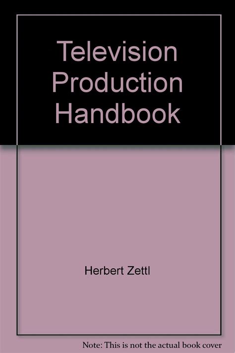 Television Production Handbook Fifth Edition Herbert Zettl