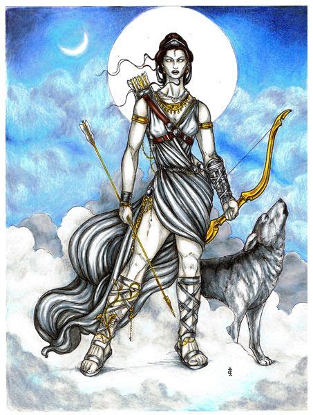 Goddess Of The Hunt Krshewtcarney