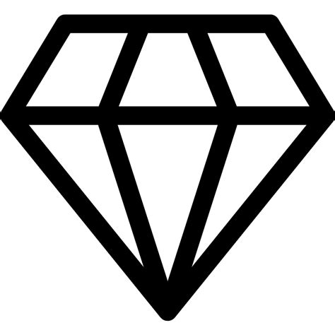 Diamond Outlined Shape Vector Svg Icon 2 Svg Repo Free Svg Icons
