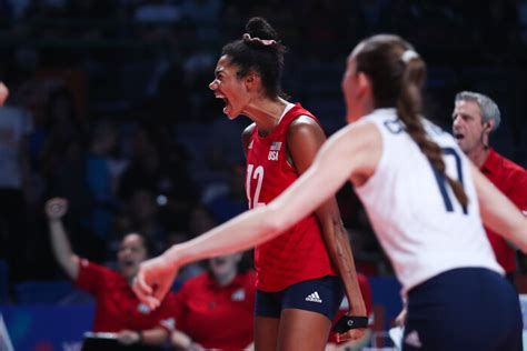Fivb 여자 배구 네이션스리그는 개최 예정인 배구 국제 대회이다. VNL 미국, 브라질 잡고 B조 1위 확정… 브라질 2위로 4강 진출
