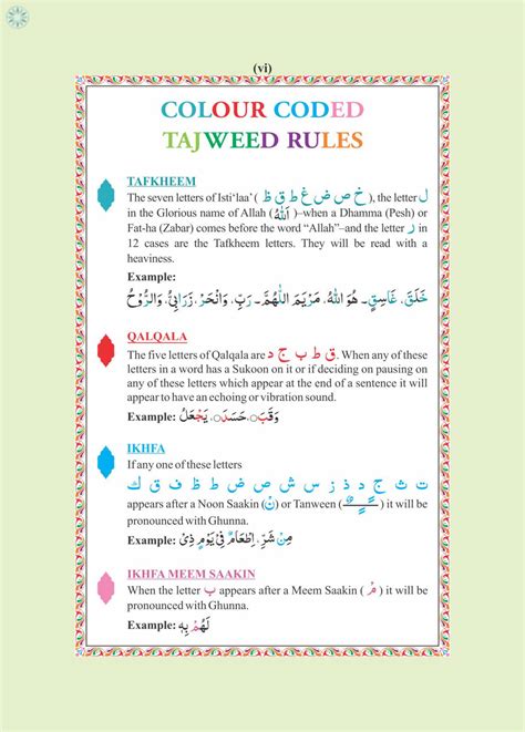 Colour Coded Quran With Tajweed Rules Pdf For Sale Picclick Uk Hot Sex Picture