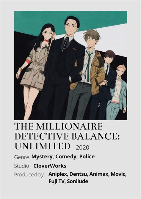 The Millionaire Detective Balance Unlimited Peliculas Japonesas Anime