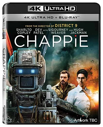 Humandroid Chappie 4k Ultrahd Blu Ray Amazonit Sharlto Copley