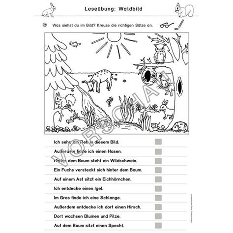 Schuljahr sollten kinder auch längere texte problemlos und sinnerfassend lesen können. Wald-Werkstatt für die Grundschule