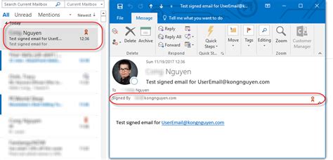 Outlook Secure Your Email By Using A Free Digital Signature Technet
