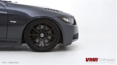 Front 19x8.5 offset 40 on the front and 19x9.5 offset 33 on the rear. VMR Wheels | 19" Matte Black V701 on Sparkling Graphite ...