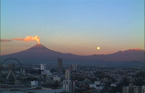 Volcán Popocatépetl Registra Exhalación De Mil 600 Metros De Altura