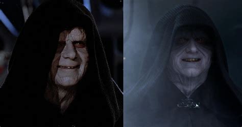 Ian Mcdiarmid As Emperor Palpatine In Return Of The Jedi 1983 And