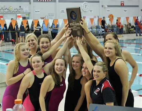 Nhs Rocket Swimming And Diving Team 2014 Sectional Champions