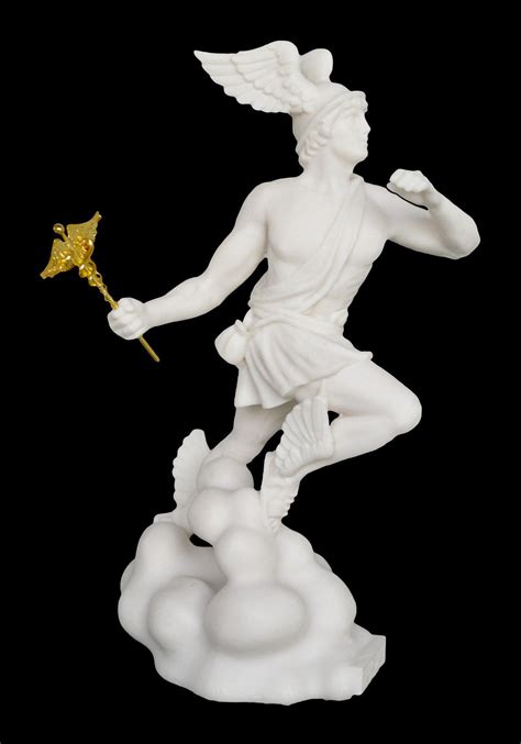 Statues Hermes Mercury Greek Roman God Messenger Statue Sculpture