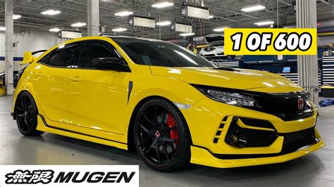 2021 Honda Civic Type R Limited Edition Mugen Body Kit Paint And
