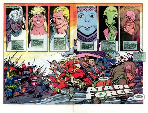 Dc Comics Of The 1980s 1984 Atari Force Dc Sampler 2