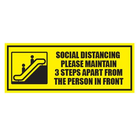 Rbi Covid19 Social Distancing Signage Lsh Industrial Solutions