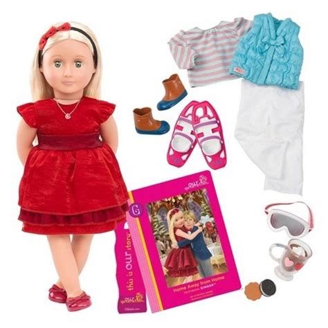 Nz Online Toy Shop Our Generation Deluxe Ginger Doll Christmas P12