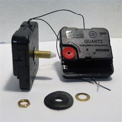 Quartz Trigger Clock Movement 20mm Shaft Hour Pipe 5 5mm Min Pipe 3 6mm