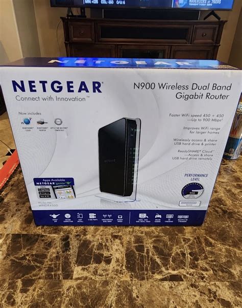 Netgear N900 Wireless Dual Band Gigabit Router Wndr4500 Cib Ebay