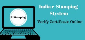 All you need is a registered account with us. shcilestamp e-Stamping: Verify e-stamp Certificate online ...