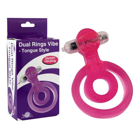 Dual Rings Vibe Tongue Style Sex Products China Dildo Vibrator And Sex Toy For Women Price