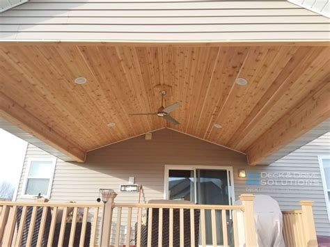 New Roof Over Existing Deck Deck And Drive Solutions Iowa Deck Builder