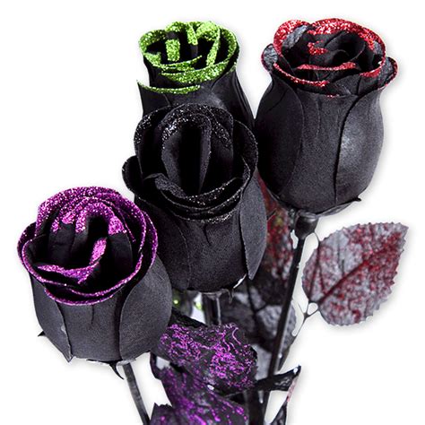 Best Black Glitter Roses Images Download For Free — Png Share Your