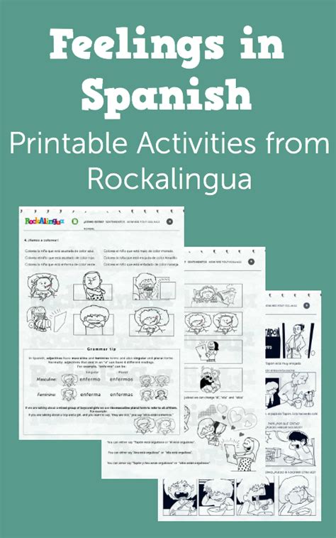 31 Learning Spanish Worksheets For Adults Pdf For Your School Lesson