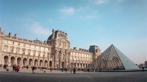 Architecture Louvre Museum Paris Building Image Free Photo