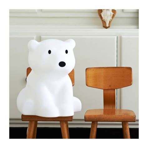 Lampe Pour Enfant Ours Polaire Nanuk H Cm