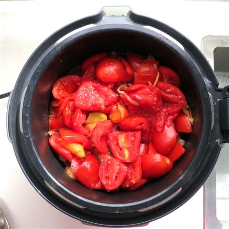 Large Batch Tomato Sauce Pressure Cook 6 Pounds At Once Hip