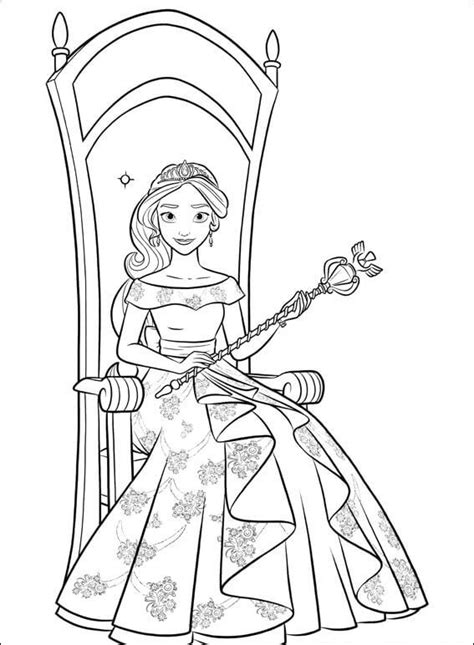40 Printable Elena Of Avalor Coloring Pages