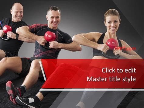 Free Functional Fitness Powerpoint Template Free Powerpoint Templates