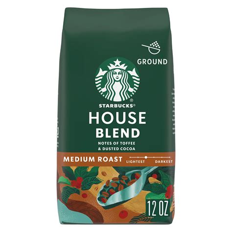 Starbucks House Blend Medium Roast Ground Coffee Shop Coffee At H E B