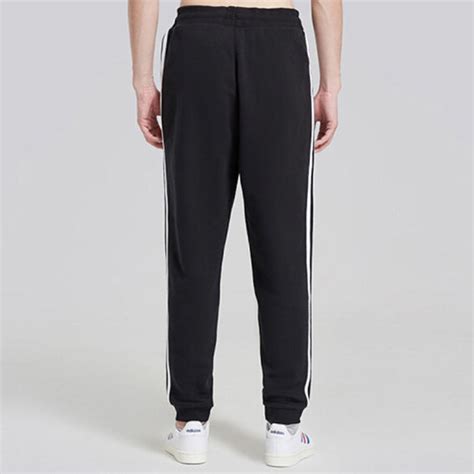 Adidas Originals 3 Stripe Joggers Sports Long Pants Black Dh5801