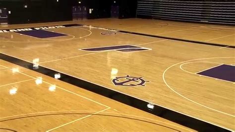 Chiles Center Court Resurfaced Youtube