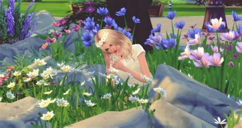 Spring Flower Pose By Dreacia At My Fabulous Sims Sims 4 Updates