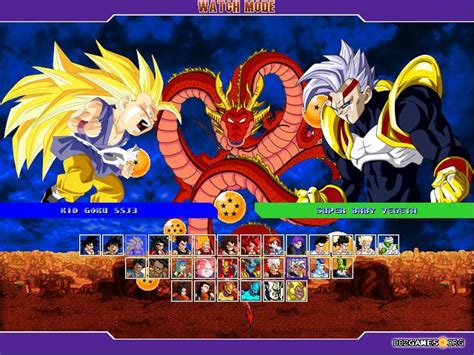 The legacy of goku ii characters. Dragon Ball GT MUGEN - Download - DBZGames.org