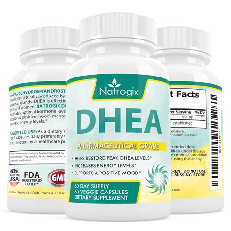 pure dhea 60mg supplement to support balanced hormone levels for men and women ebay