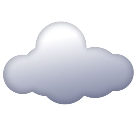 Cloud Emoji Cloud Icon Uk