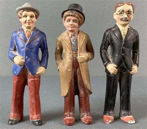 Group Of Marx Brothers Japanese Made Bisque Figures Matthew Bullock Auctioneers