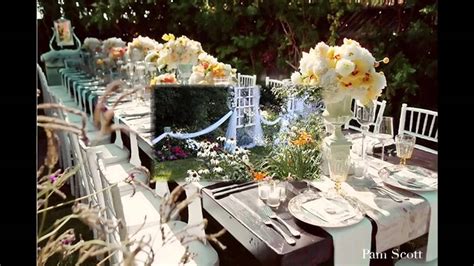 Elegant Small Garden Wedding Decor Ideas Youtube