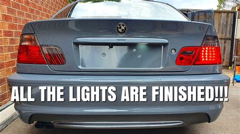 Led Tail Lights On The Bmw E46 Build Youtube
