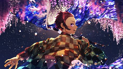 Demon Slayer Nezuko Kamado Tanjirou Kamado With Sword