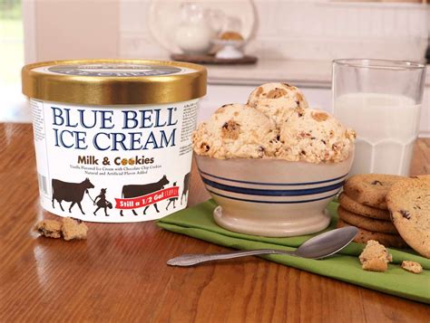 Blue Bell S Milk Cookies Flavor Is Back In Stores For A Limited Time