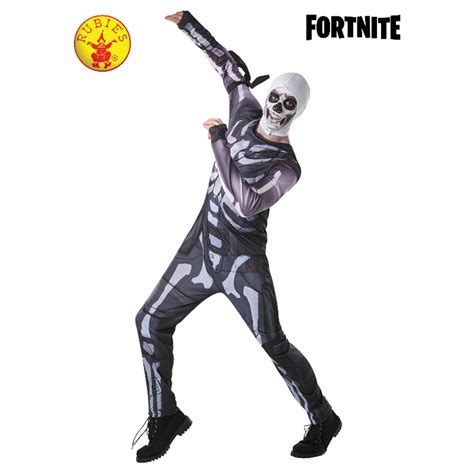 Costume Fortnite Skull Trooper Teen Party Stop